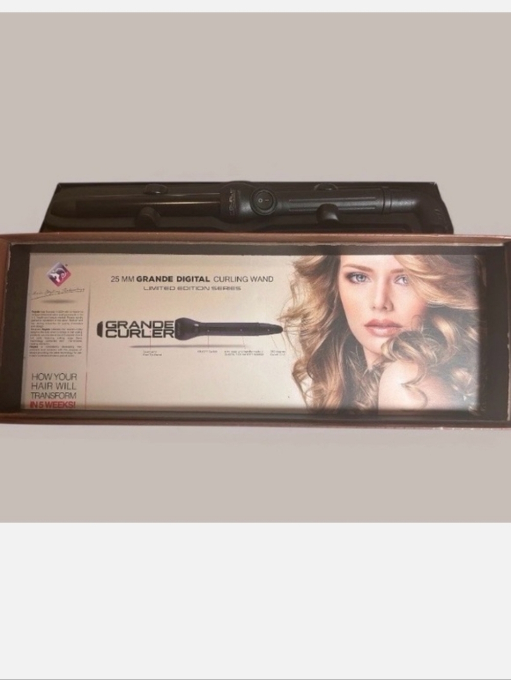 Royale 25 mm Grande Digital Curling Wand Limited Edition Series